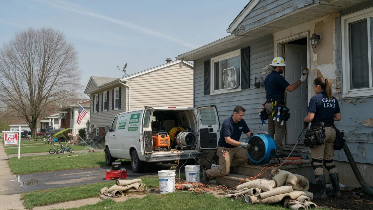 Flood Cleanup in Clarksville, TN near me