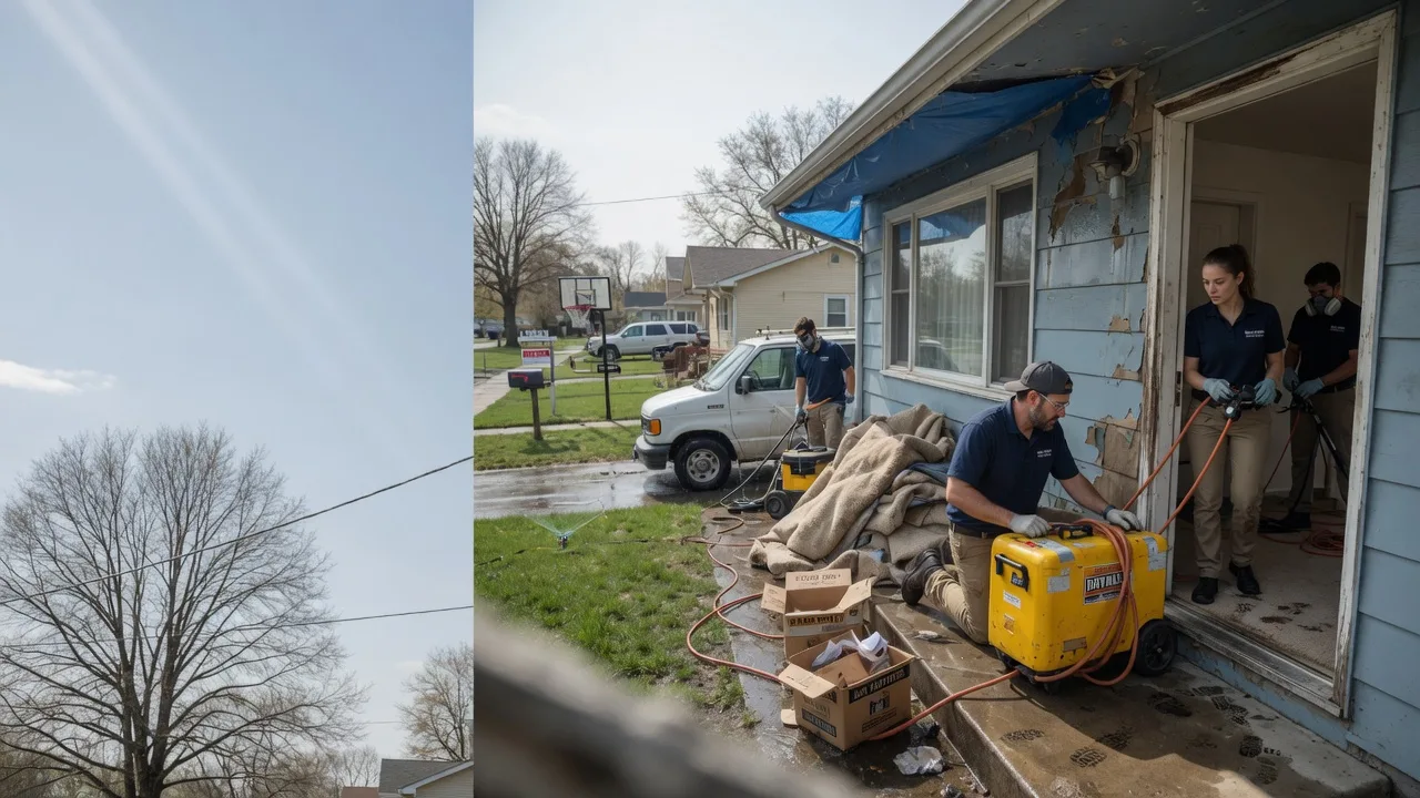 Basement Flood Cleanup in Clarksville, TN near me